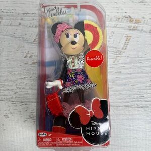 Disney - Minnie Mouse - Trendy Traveler - Deluxe Fashion Doll JAKKS Pacific NIB